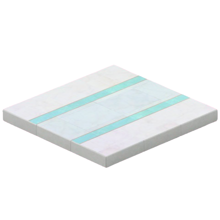 ウェディングなホワイトタイル