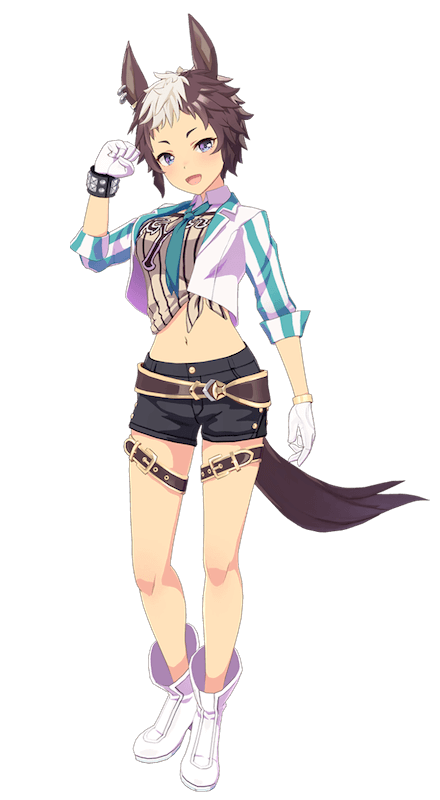 メジロライアンの立ち絵