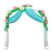 ウェディングなアーチ画像
