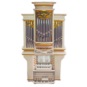 ウェディングなパイプオルガン画像