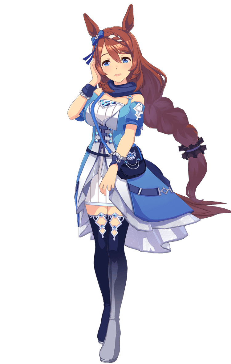 スーパークリークの立ち絵