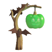 ハロウィンなスタンドのグリーンの画像