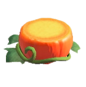 ハロウィンなチェアのオレンジの画像