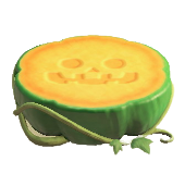 ハロウィンなテーブルのグリーンの画像