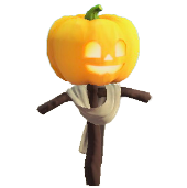 ハロウィンなかかしのイエローの画像