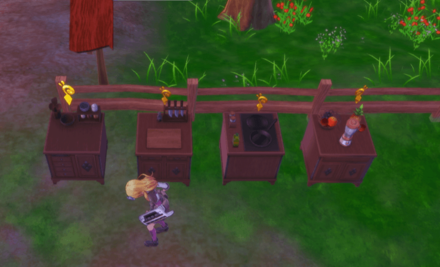 Rボタンを押すと向きが固定される