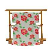 きものスタンドの椿の画像