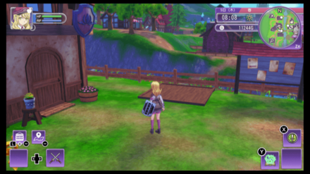 リグバース署の前の家具置き場