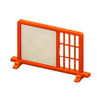 ひくいついたてのブラウンの画像