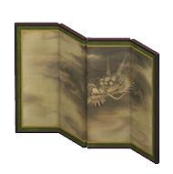 びょうぶの龍の画像