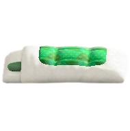 ふとんの緑の画像