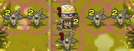 シールドが減速壁を展開