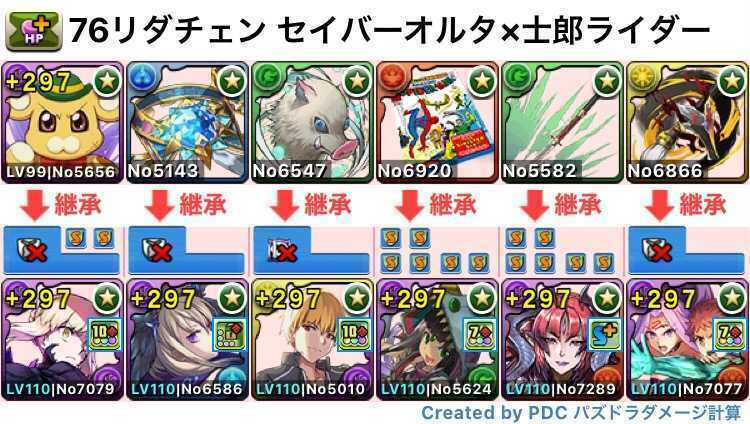 76リダチェン士郎ライダー