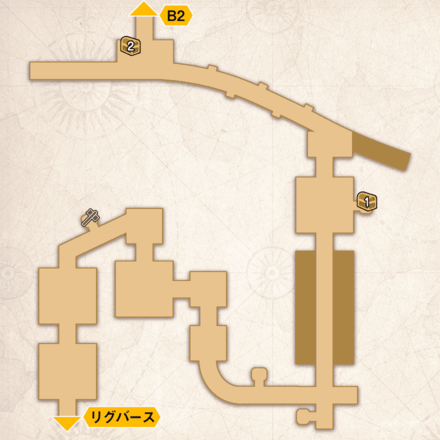 ベルファ遺跡マップ