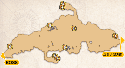 ガディウス平原マップ