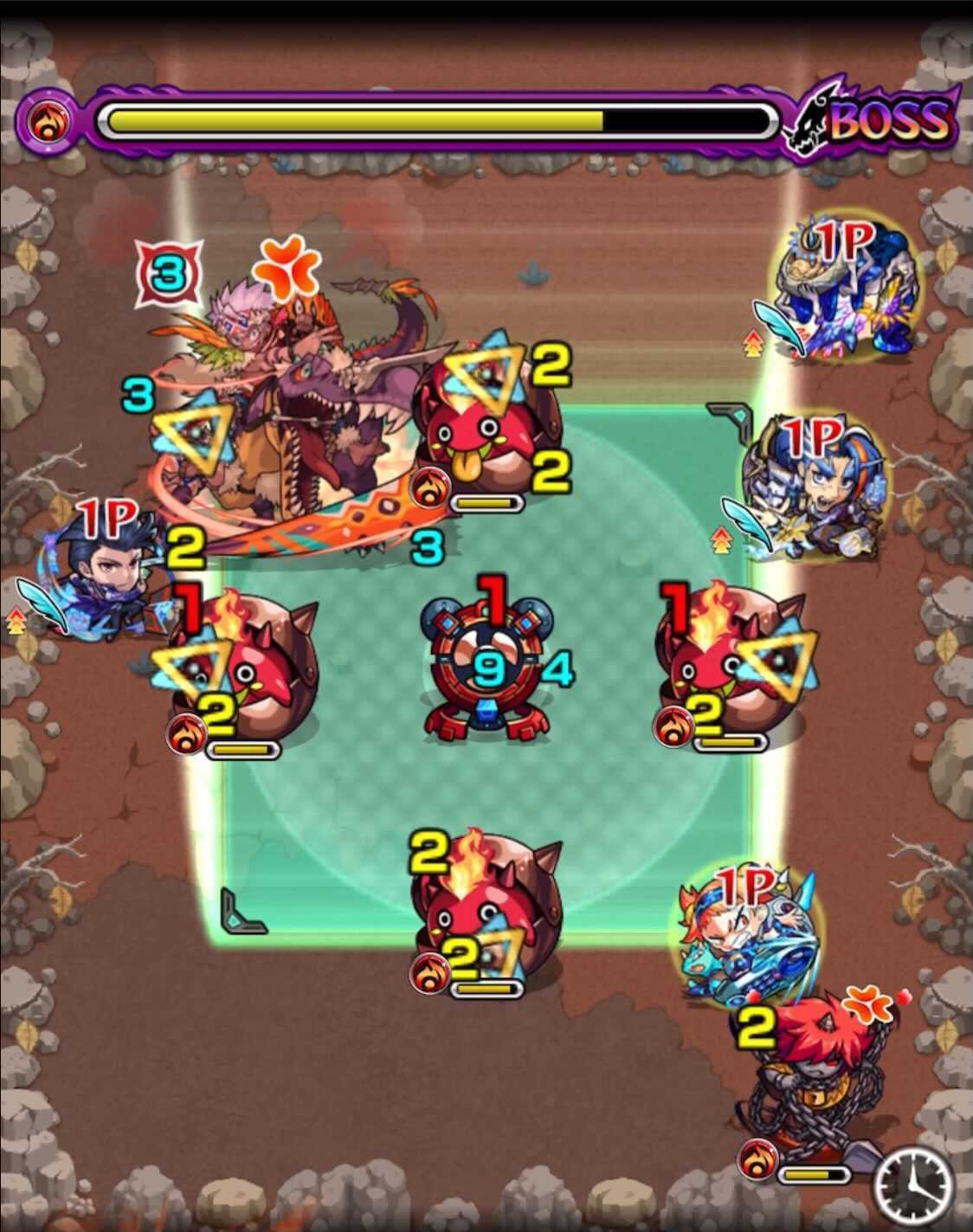 ピノック ボス2 展開後