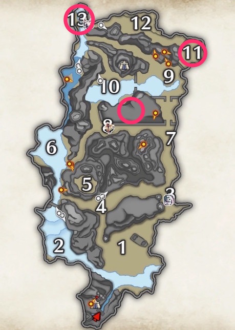 大社跡のケルビの効率良い狩場