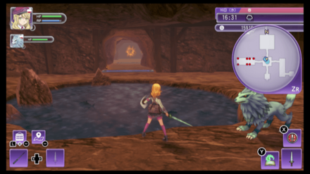 2階の一番奥で釣りができる