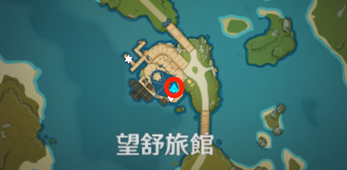 世離れした料理の場所