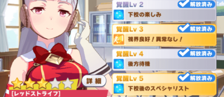 覚醒Lv5まで上げておくのがおすすめ