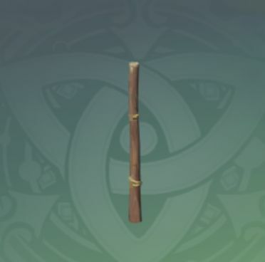 高い木の柱の画像