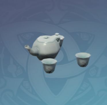 白磁茶器-「真実一路」の画像