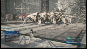 雷を付与して尻尾に攻撃