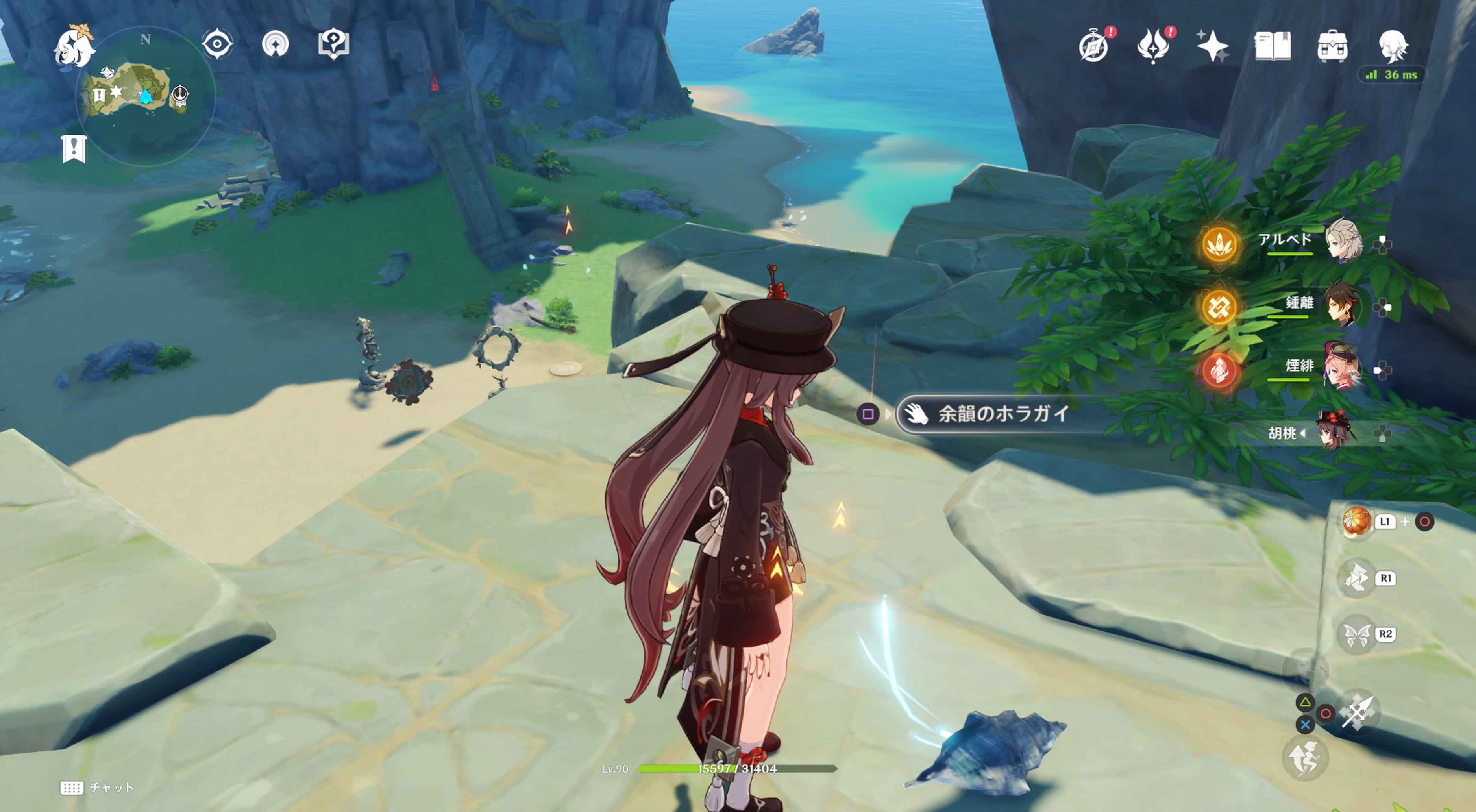 ハラハラ島のホラガイ