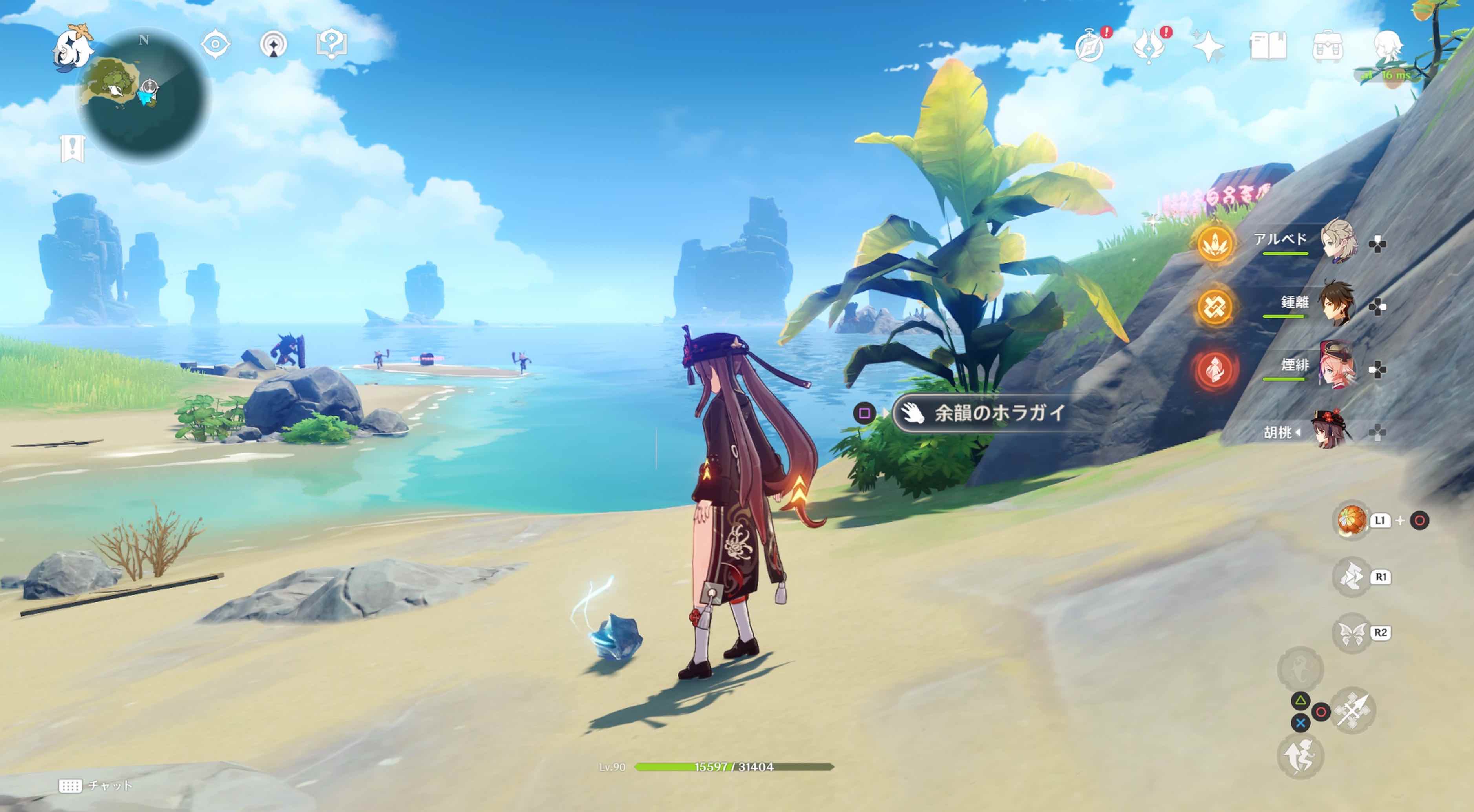 ハラハラ島のホラガイ