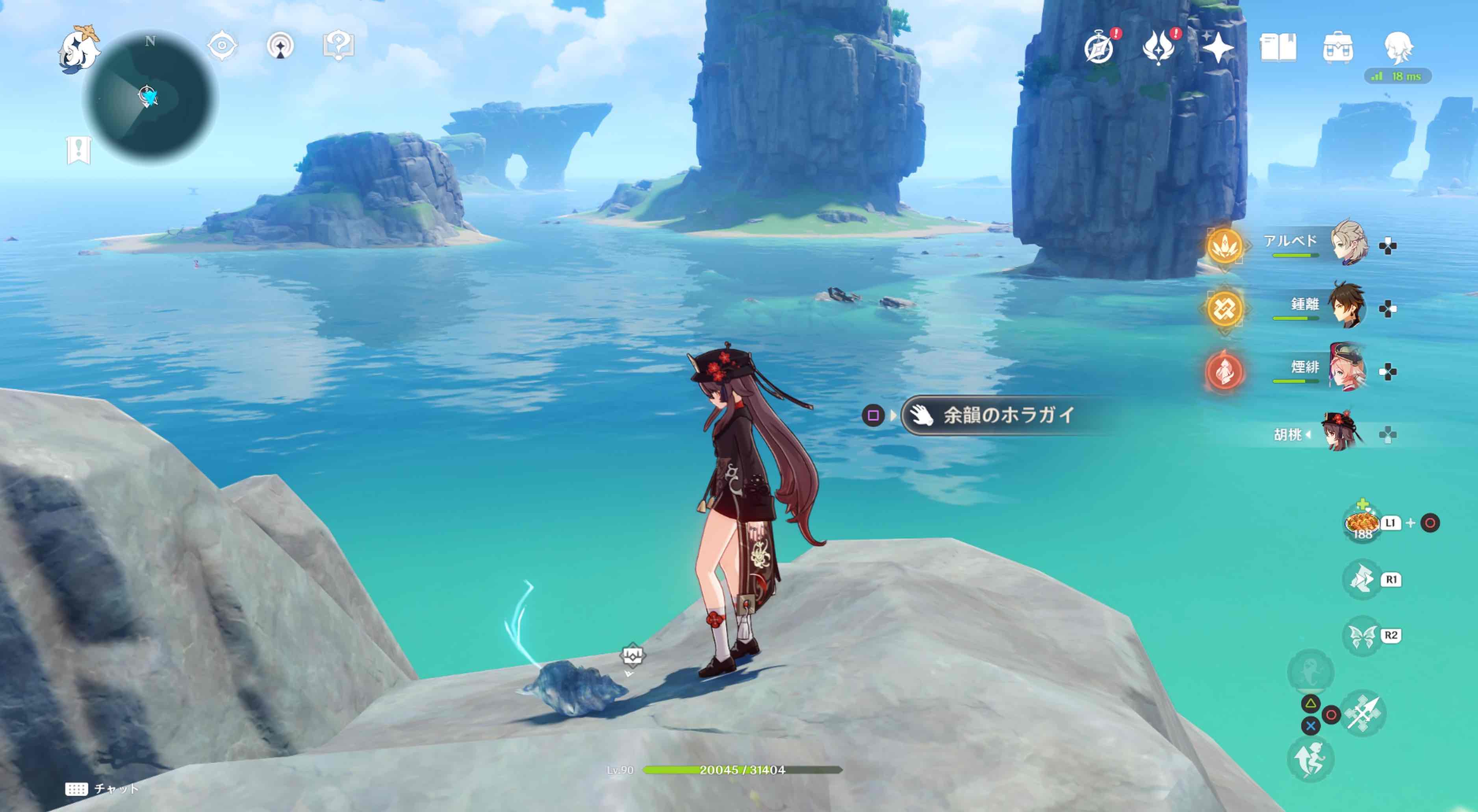 プリン島のホラガイ