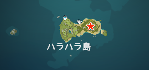 ハラハラ島の壁画