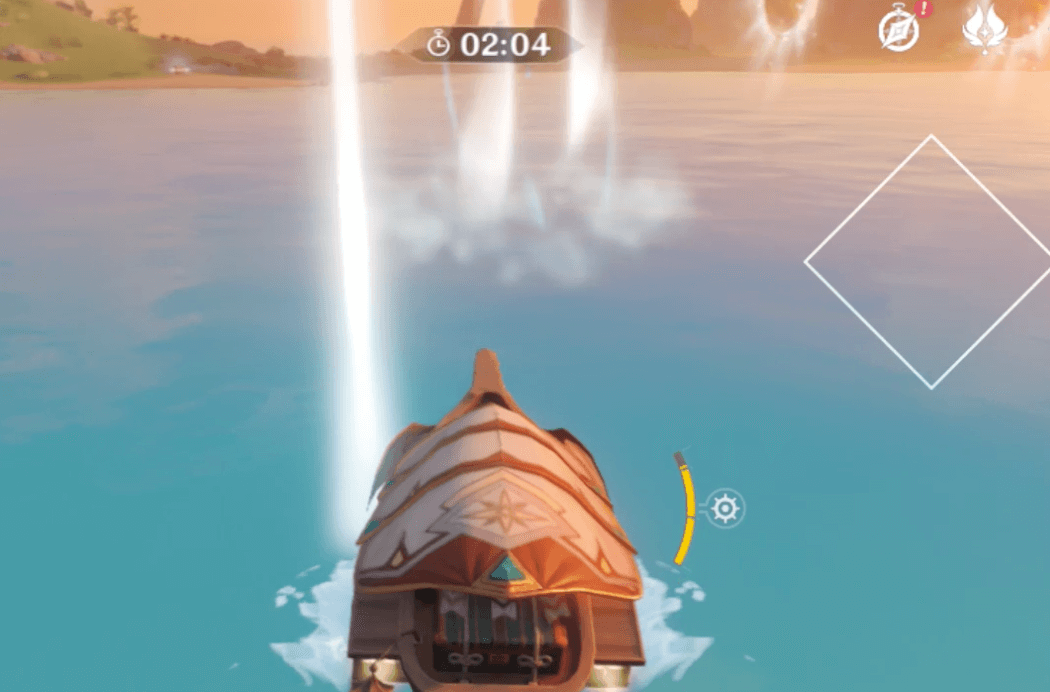 チェックポイント通過後