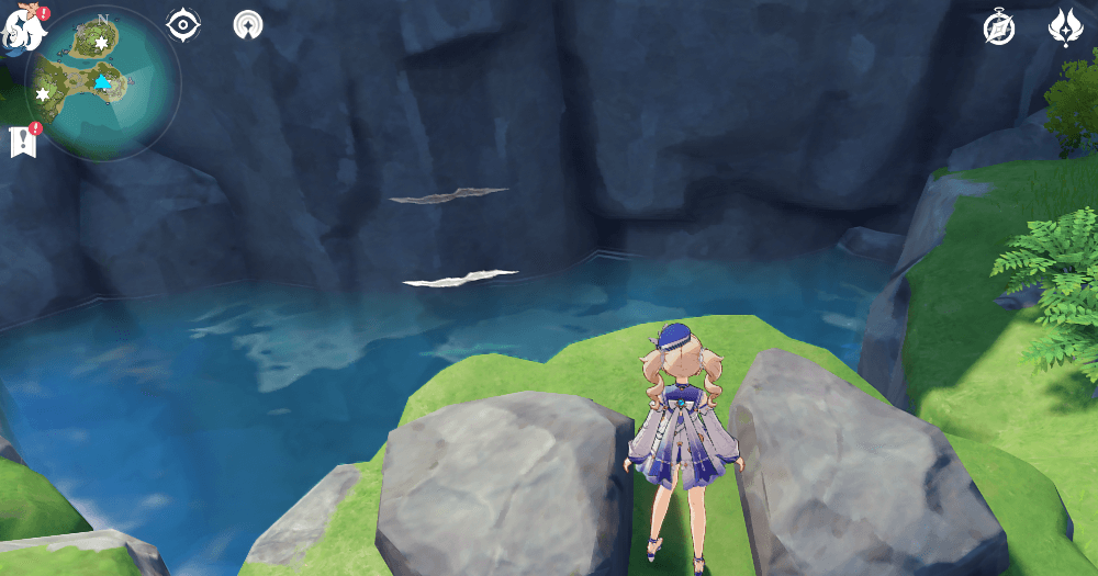 水位のギミック