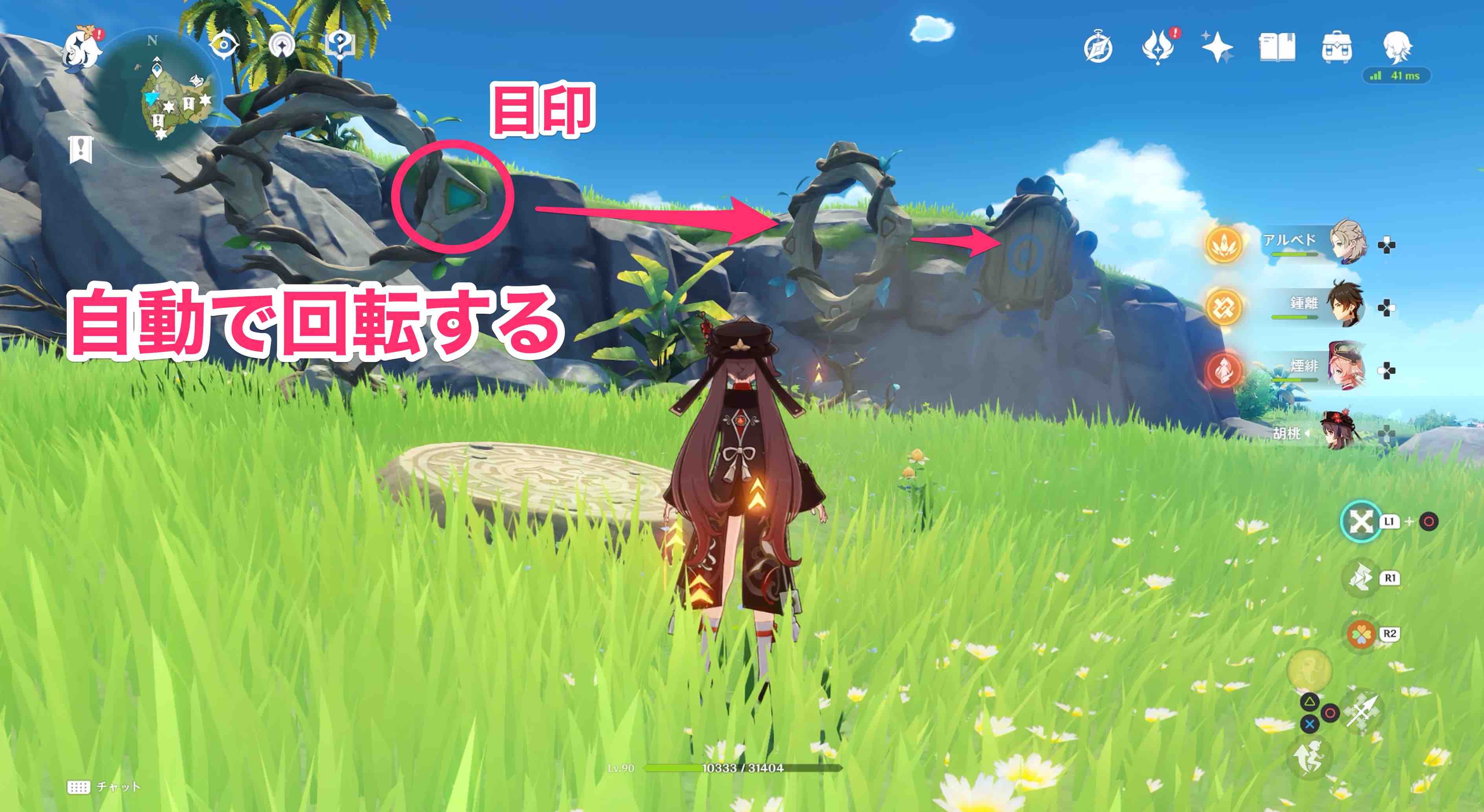 タイミングよくバドルドーを投げよう