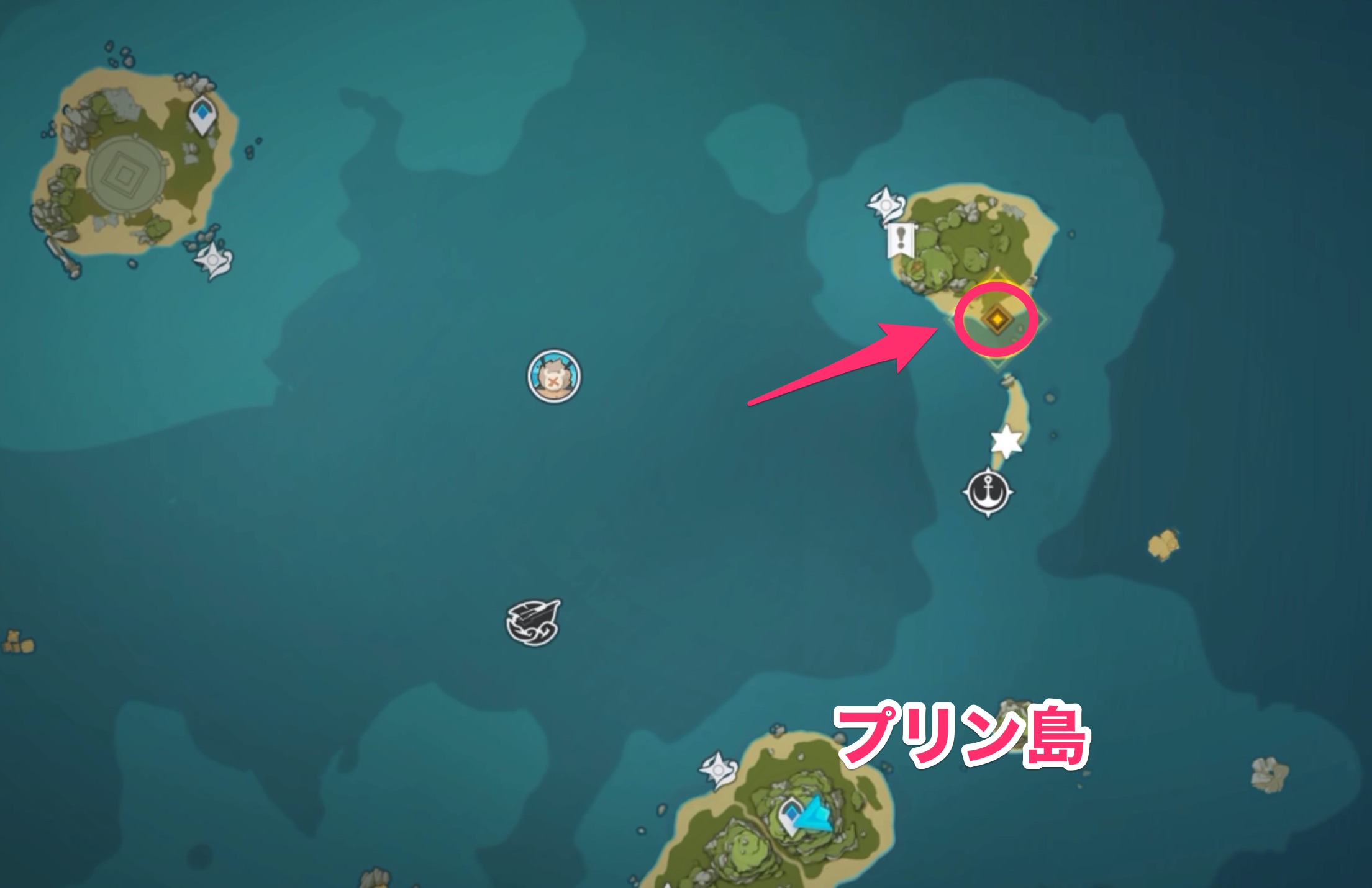 バーバラの言ったところへ向かう