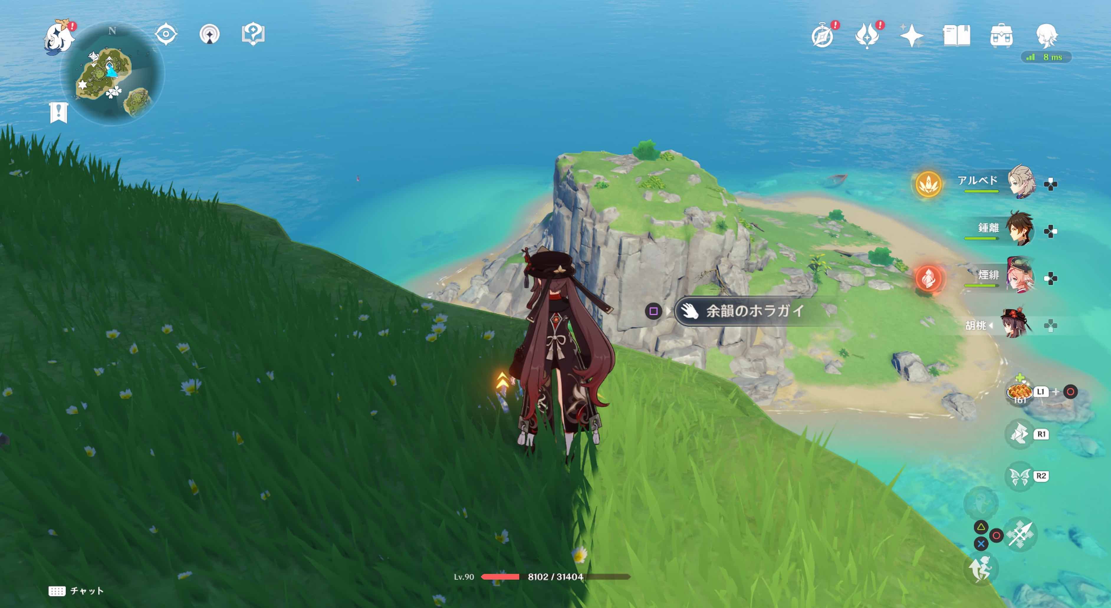 プリン島のホラガイ