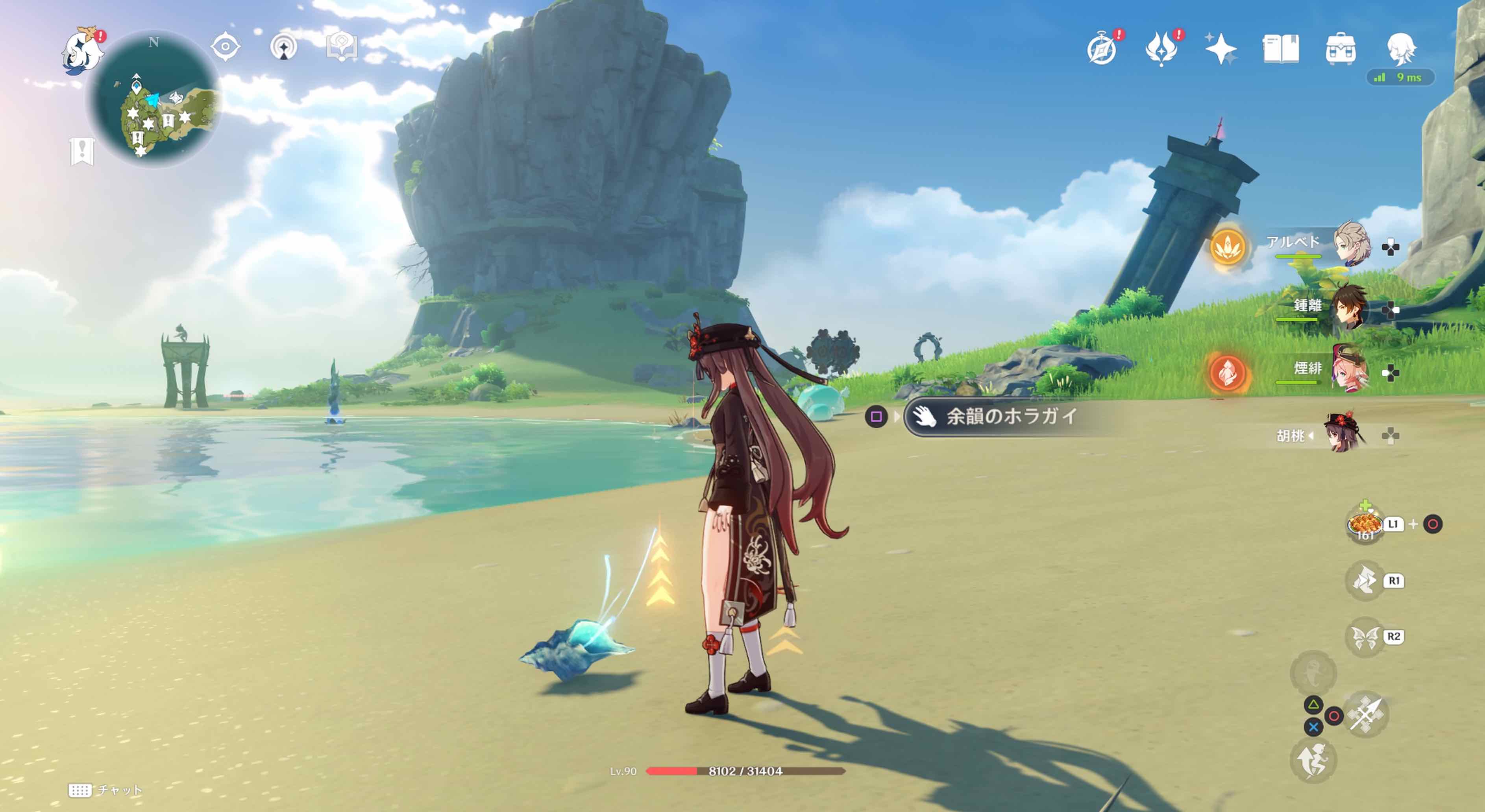 ハラハラ島のホラガイ