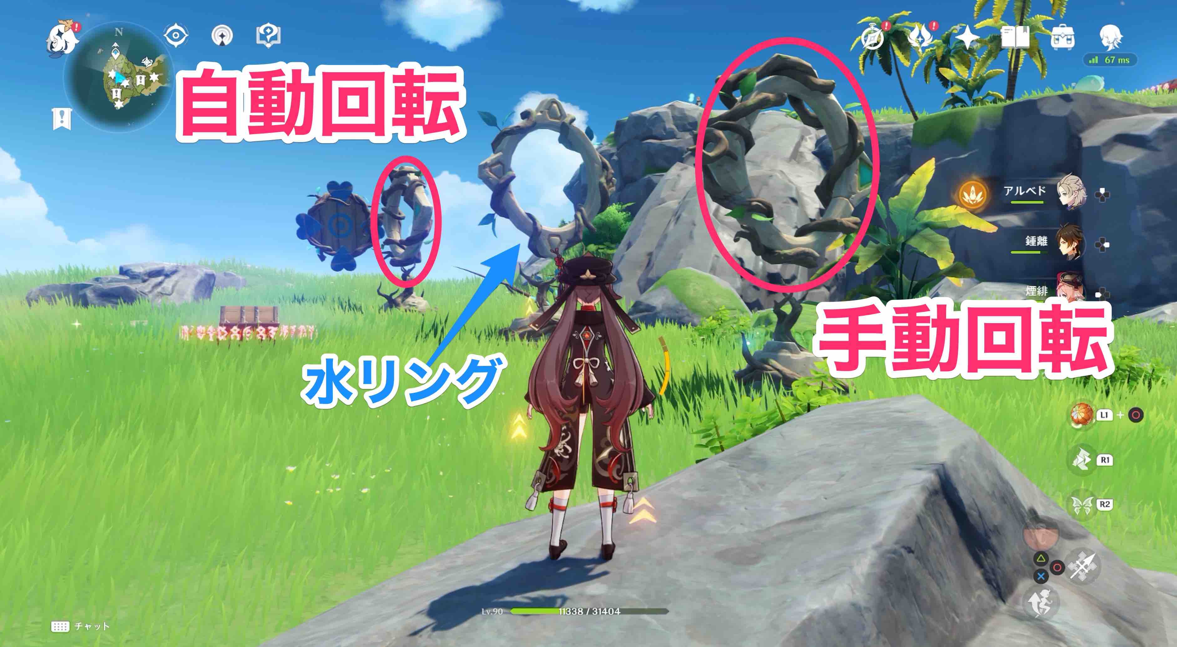 タイミングよくバドルドーを投げよう