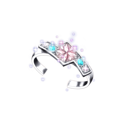 GRAZIOSOの腕輪（プラチナ）