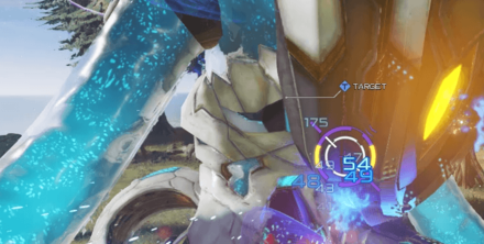 ダウン中は体（胸部）を攻撃