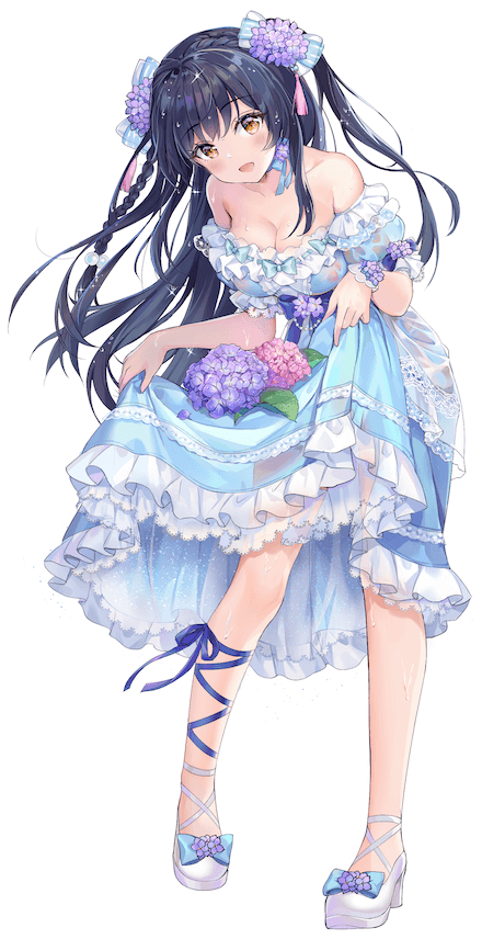 ［梅雨の候］糜夫人の画像