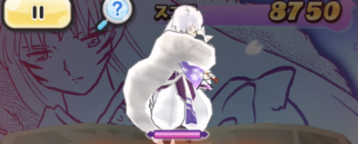 殺生丸との戦闘シーン