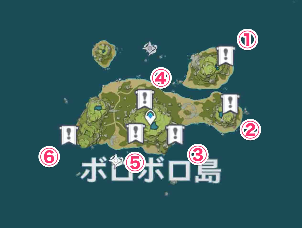 ボロボロ島ウォールアート