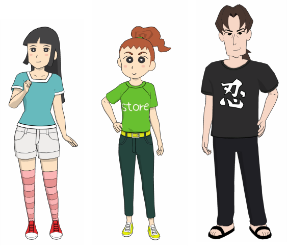 オラなつキャラ