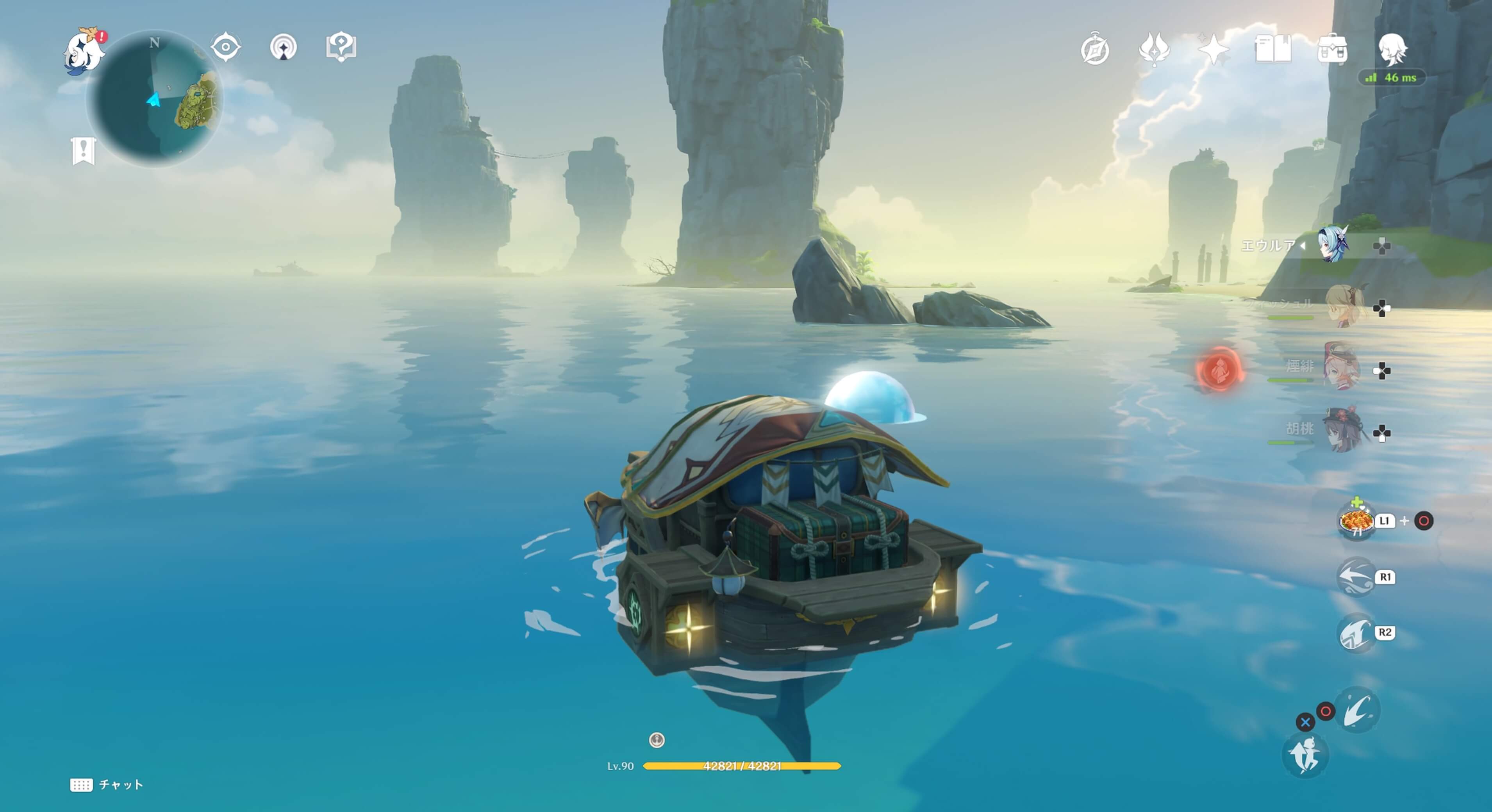 詳細な泡の場所