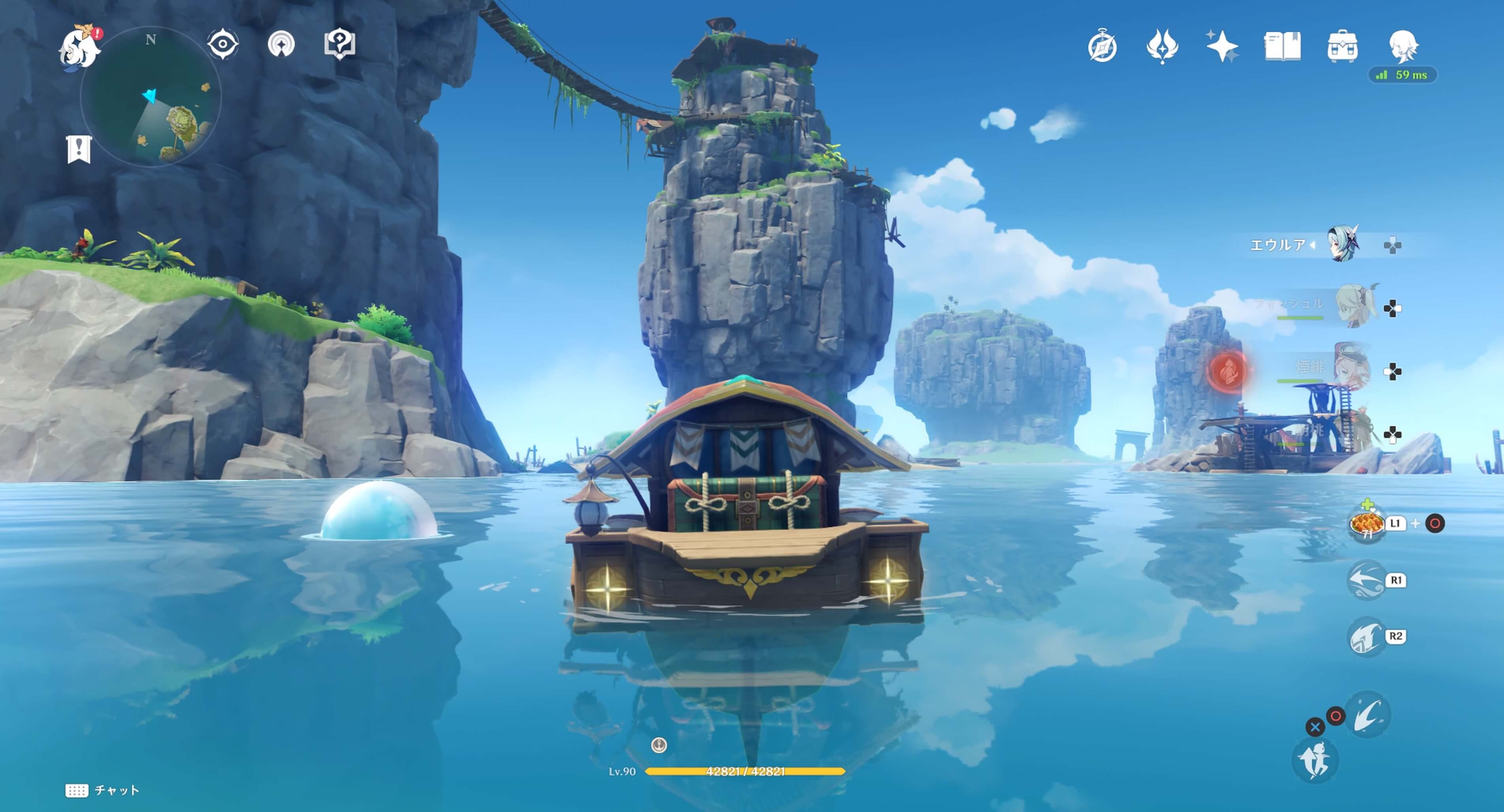 詳細な泡の場所