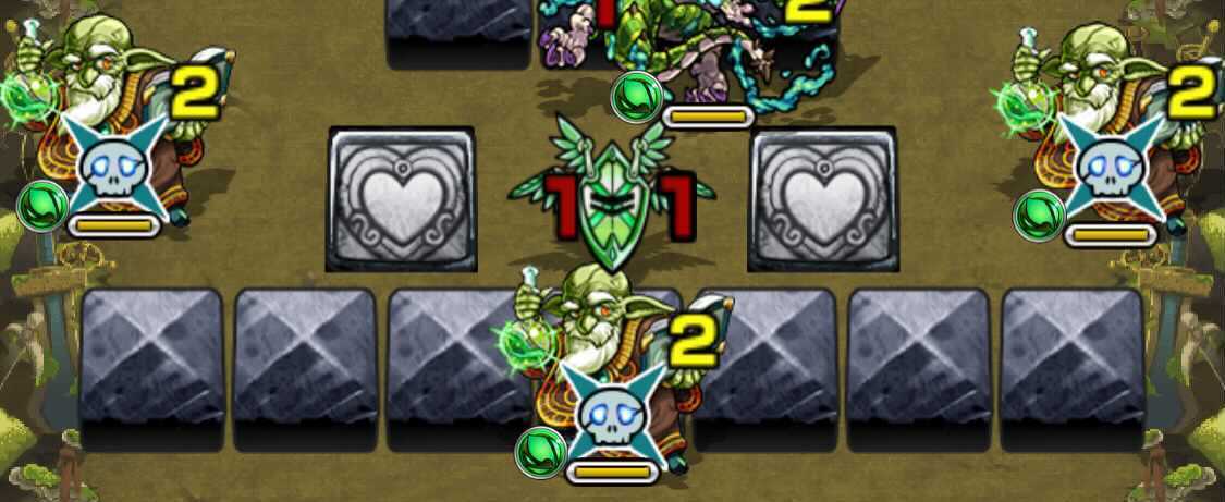 ドクロ・クロスドクロを優先で倒す