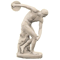 たくましいちょうこく(本物)