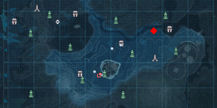 老練のワウロン位置