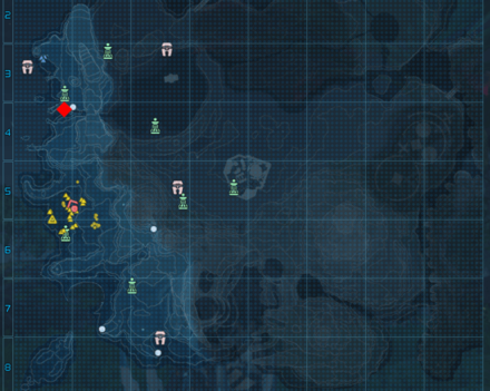 老練のサンダバンシー位置